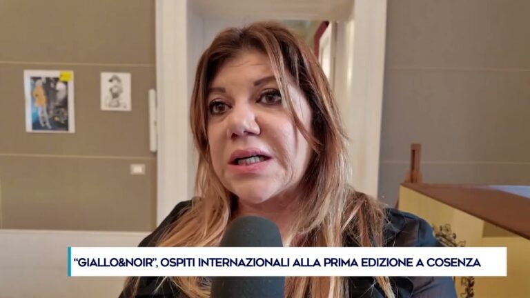 UN SUCCESSO, LA PRIMA EDIZIONE DEL GIALLO&NOIR FESTIVAL DI COSENZA