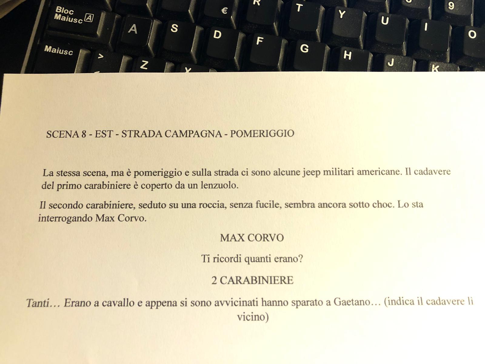 CONCORSO PER SCENEGGIATURE DI CORTI DA REALIZZARE PER LA TV